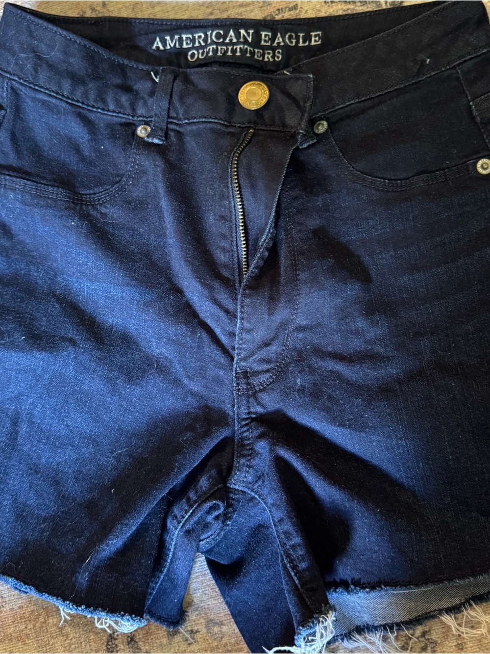 American Eagle Outfitters Men's Indigo Denim Shorts